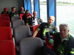 Rust tijdens de overtocht
